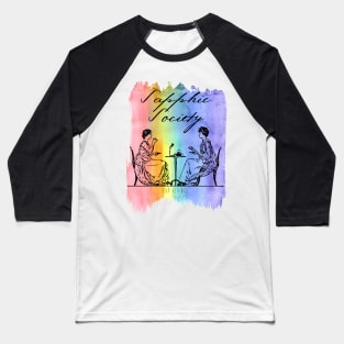 Sapphic Society Baseball T-Shirt